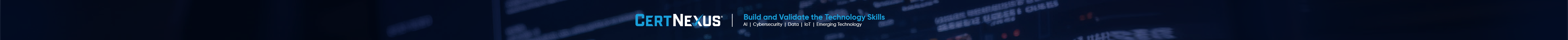 CertNexus — Build and Validate the Technology Skills