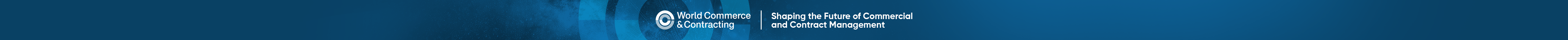 WCC — Shaping the Future of Commercial and Contract Management