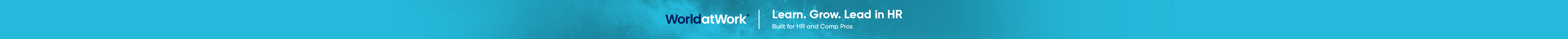 WorldatWork — Learn. Grow. Lead in HR